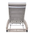 Seasonal Living Archipelago Keys Pool Aluminum Chaises in Light Gray (Set of 2)