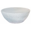 Seasonal Living Ceramic Bowness Modern Coffee Table in Charcoal Gray