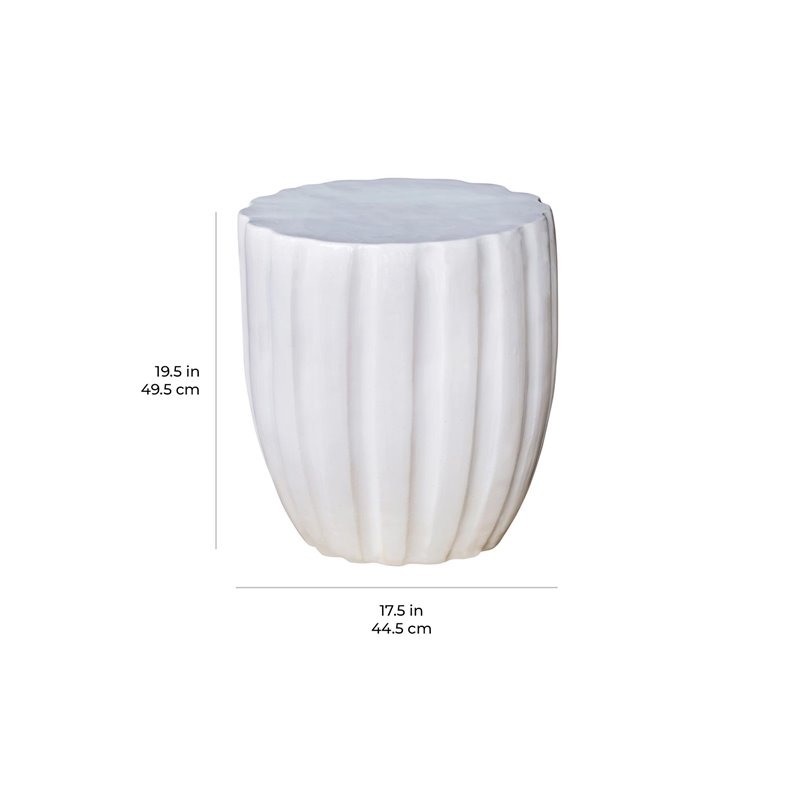 Seasonal Living Ceramic Scallop 18