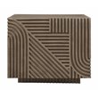 Seasonal Living Provenance Signature FRP Wood Square Table in Energy Brown