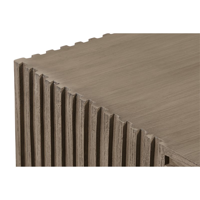 Seasonal Living Provenance Signature FRP Wood Square Table in Energy Brown