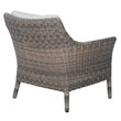 Seasonal Living Provenance Signature Wicker Aluminum Lounge Chair in Brown