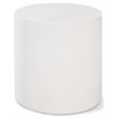 Seasonal Living Perpetual Bill Concrete Accent Table in Ebony White