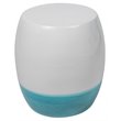 Seasonal Living Provenance Signature Ceramic Bud Stool/Accent Table in White