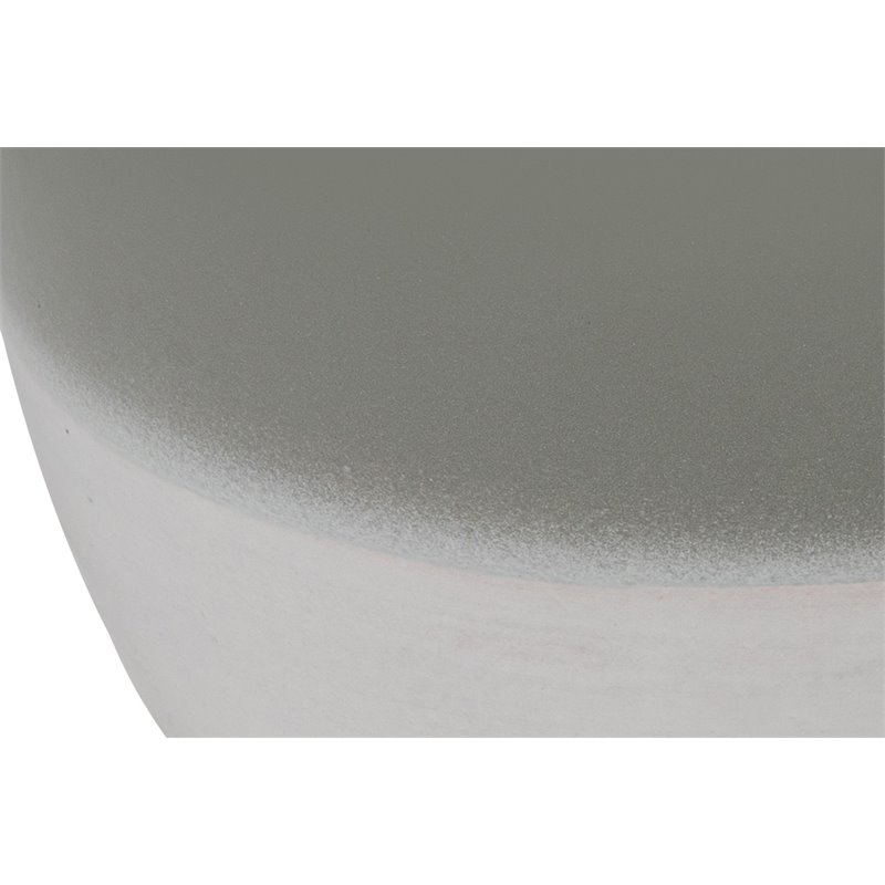 Seasonal Living Provenance Signature Ceramic Bud Stool/Accent Table in Gray