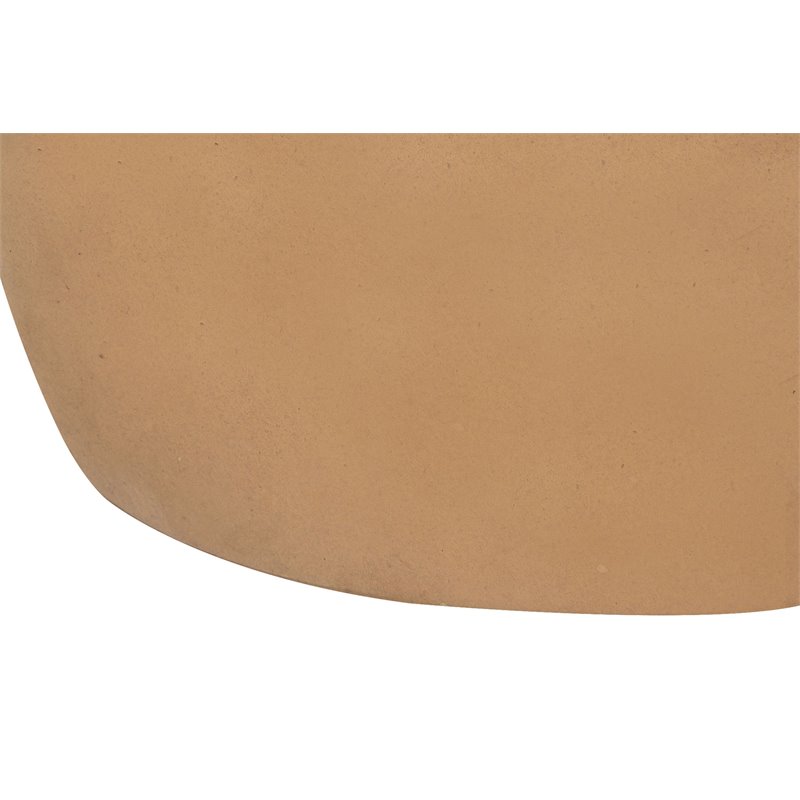 Seasonal Living Provenance Signature Ceramic Bud Stool/Accent Table in Gold