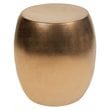 Seasonal Living Provenance Signature Ceramic Bud Stool/Accent Table in Gold