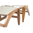 Seasonal Living Norway Lounge Chair and Foot Stool Set of Two