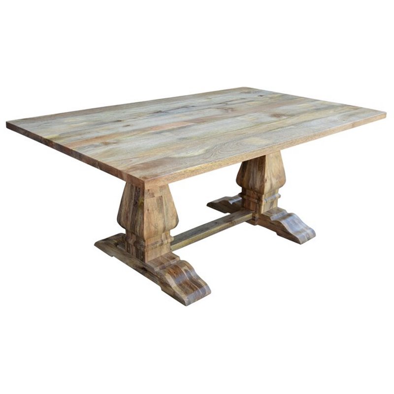 harley solid wood dining table