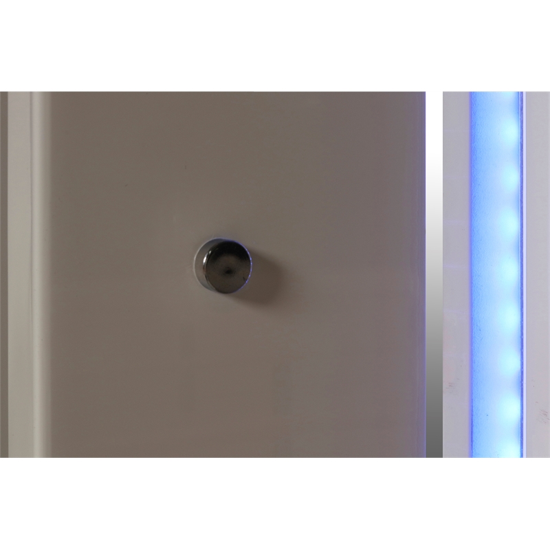 New Classic Furniture Sapphire 5/0 Solid Wood Queen Bed in White