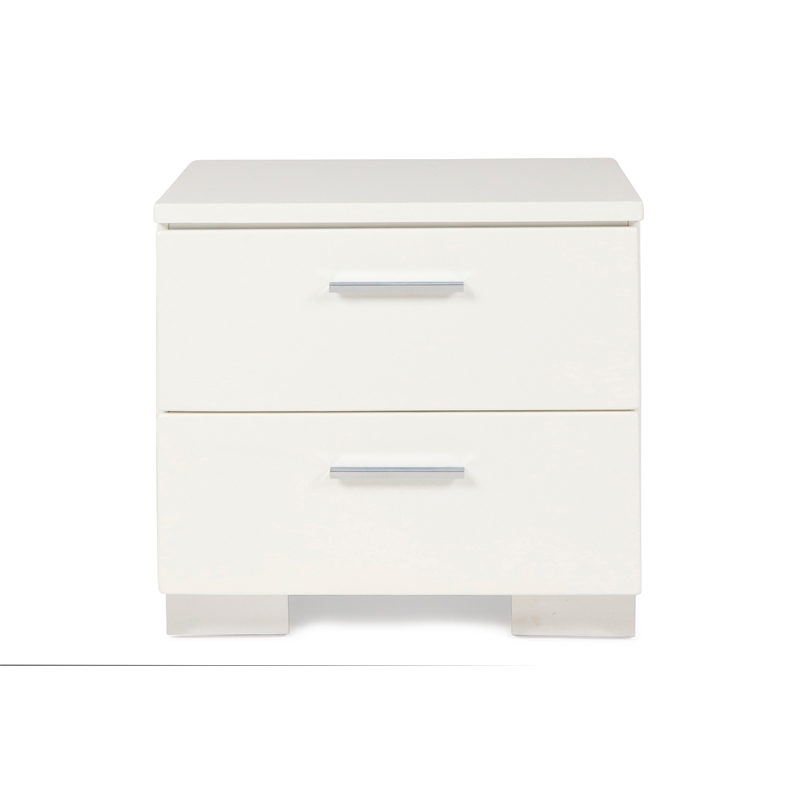 New Classic Furniture Sapphire Solid Wood 5Pc Bedroom Set in White