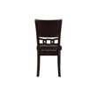 New Classic Furniture Gia 5-Piece Round Solid Wood Dining Set in Ebony