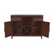 New Classic Furniture Bixby Traditional Solid Wood Server in Brown