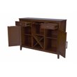 New Classic Furniture Bixby Traditional Solid Wood Server in Brown