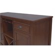 New Classic Furniture Bixby Traditional Solid Wood Server in Brown