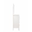 New Classic Furniture Andover Transitional Solid Wood Dresser in White