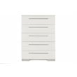 New Classic Furniture Sapphire Modern Solid Wood Chest in White