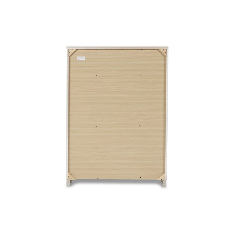 New Classic Furniture Sapphire Modern Solid Wood Chest in White