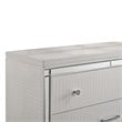 New Classic Furniture Modern Solid Wood Chest with Drawers in White