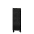 New Classic Furniture Modern Solid Wood Chest with Drawers in Black