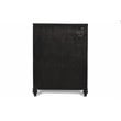 New Classic Furniture Modern Solid Wood Chest with Drawers in Black