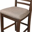 New Classic Furniture Cori 5-Piece Solid Wood Counter Set in Cherry