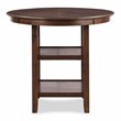 New Classic Furniture Cori 5-Piece Solid Wood Counter Set in Cherry