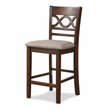 New Classic Furniture Cori 5-Piece Solid Wood Counter Set in Cherry