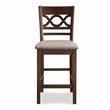 New Classic Furniture Cori 5-Piece Solid Wood Counter Set in Cherry