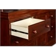 New Classic Furniture Versailles Solid Wood Engineered Wood Dresser in Cherry