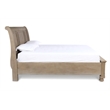New Classic Furniture Allegra Solid Wood Engineered Wood King Bed in Pewter
