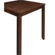 New Classic Furniture Gia Solid Wood Counter Table W/2 Chairs in Cherry Brown