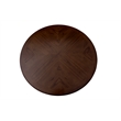 New Classic Furniture Bixby Solid Wood Counter Dining Table in Espresso
