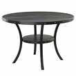 New Classic Furniture Crispin Wood Round Dining Table & 4 Chairs - Natural