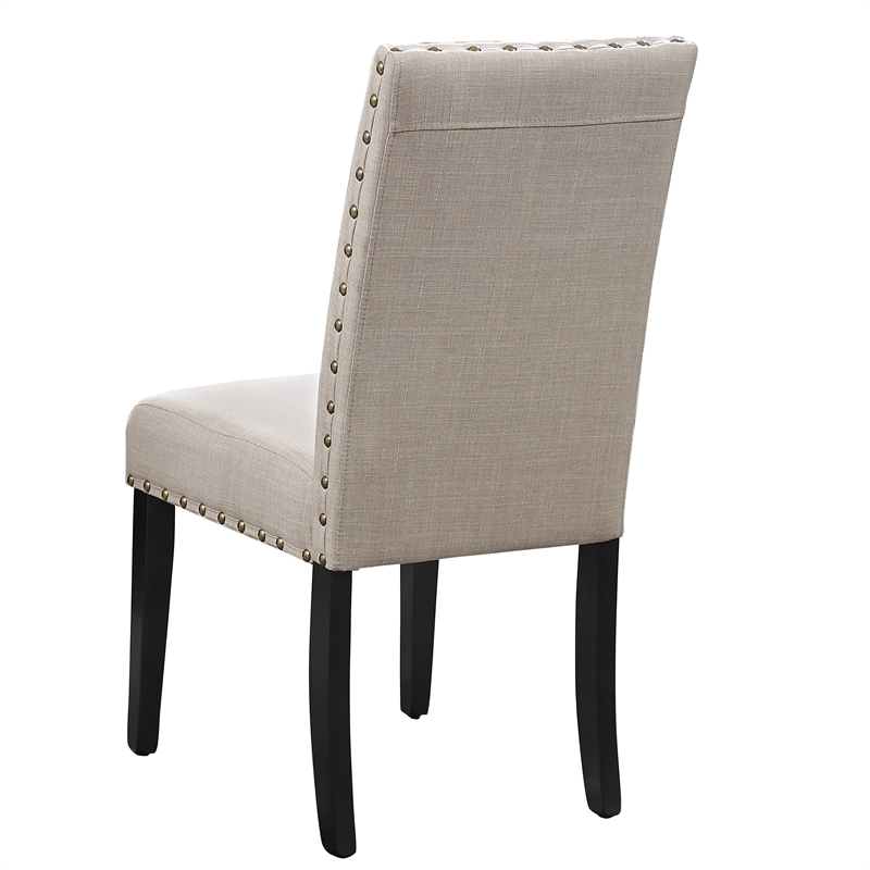 New Classic Furniture Crispin Wood Round Dining Table & 4 Chairs - Natural