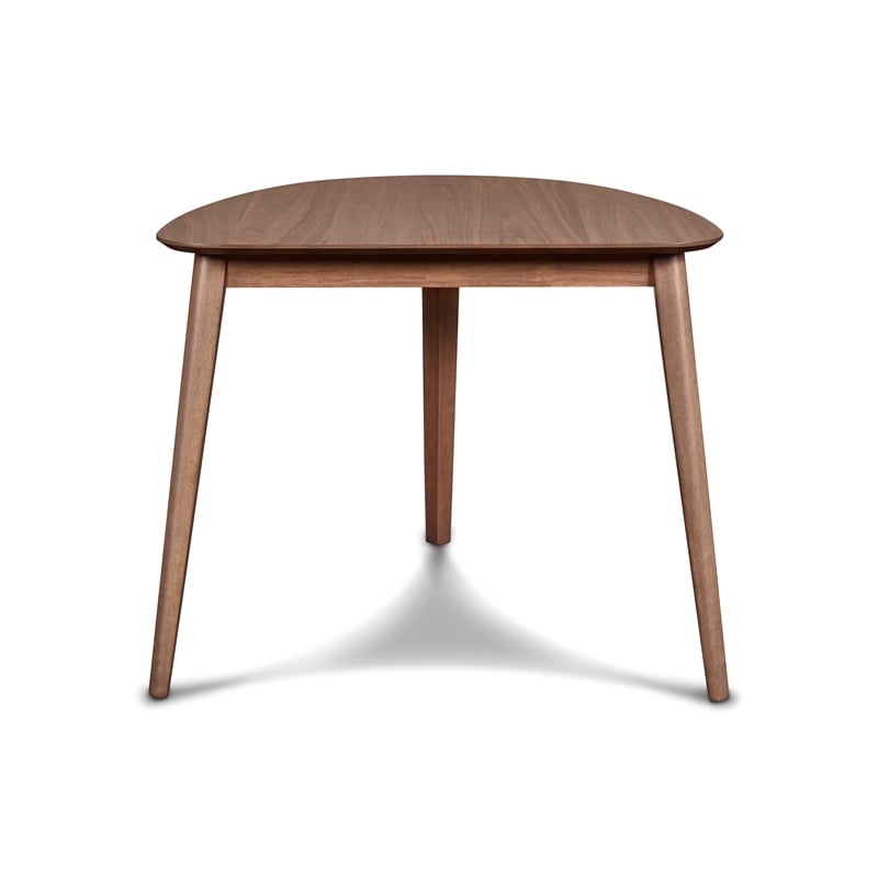 New Classic Furniture Oscar 3-piece Wood Dining Set in Walnut