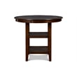 New Classic Furniture Gia 5-Piece Transitional Wood Dining Set in Cherry
