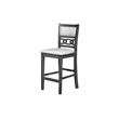 New Classic Furniture Gia 5-Piece Transitional Wood Dining Set in Gray