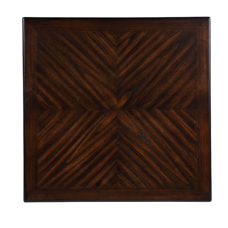 New Classic Furniture Gia 5-Piece Transitional Wood Counter Set in Cherry