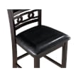 New Classic Furniture Gia 5-Piece Transitional Wood Counter Set in Ebony