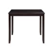 New Classic Furniture Gia 5-Piece Transitional Wood Counter Set in Ebony