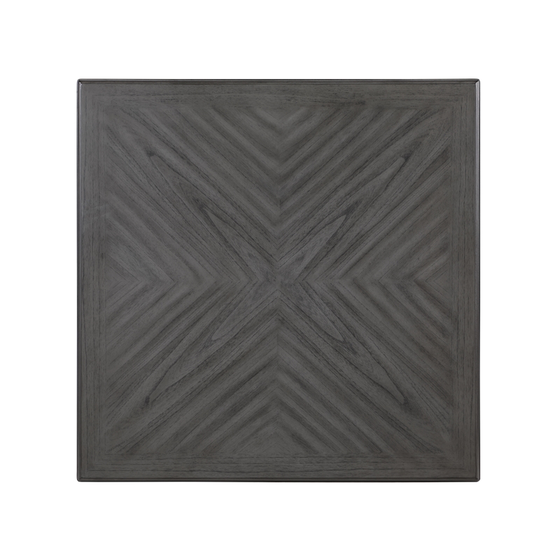 New Classic Furniture Gia 5-Piece Transitional Wood Counter Set in Gray