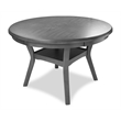 New Classic Furniture Mitchell 5-Piece Transitional Wood Dining Set in Gray