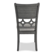 New Classic Furniture Mitchell 5-Piece Transitional Wood Dining Set in Gray