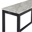 New Classic Furniture Celeste 4-Piece Faux Marble & Wood Bar Set in Gray
