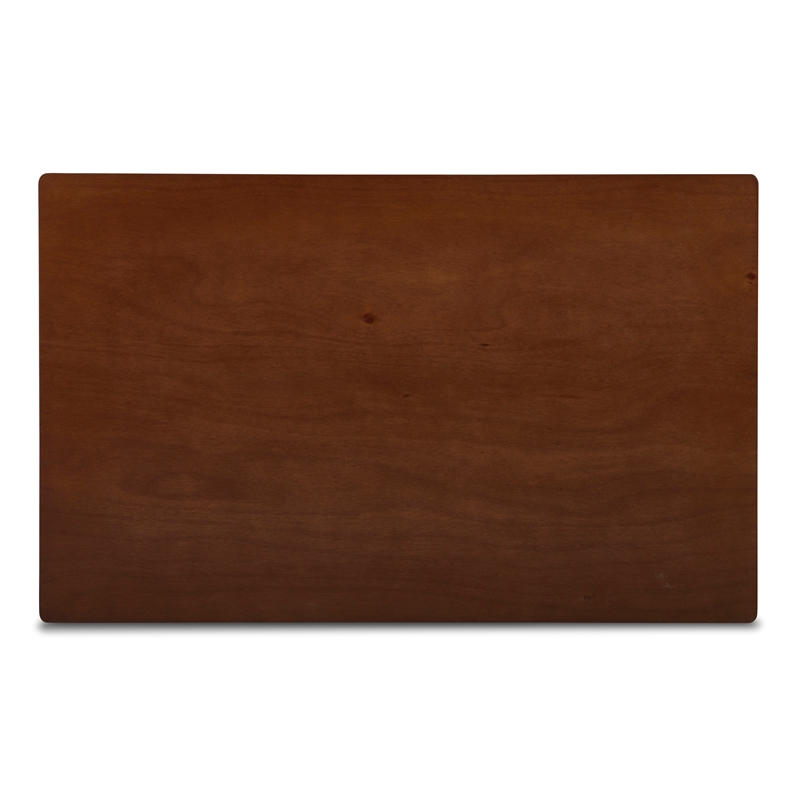 New Classic Furniture Morocco 7-Piece Mid-Century Wood Dining Set in Dark Gray