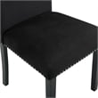 New Classic Furniture Celeste 5-Pc Faux Marble/Wood Dining Set w/ 4 Chair-Black