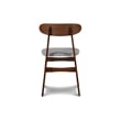 New Classic Furniture Morocco Wood Dining Chair in Light Gray (Set of 2)