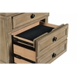 New Classic Allegra 5-Piece Wood California King Bedroom Set in Pewter