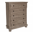 New Classic Allegra 5-Piece Wood California King Bedroom Set in Pewter
